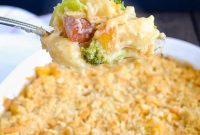 Creamy Ham and Broccoli Pasta Bake