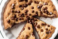 Giant Nutella-Stuffed Chocolate Chip Cookie Recipe