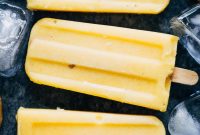Mango Pineapple Vegan Sunshine Popsicles