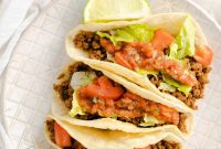 Restaurant-Style Ground Beef Tacos Recipe