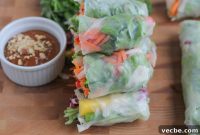 Asian Spring Rolls for Entertaining and Party Appetizers