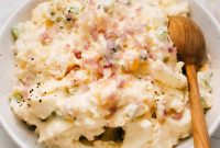 Classic Creamy Potato Salad with Hard Boiled Eggs Recipe