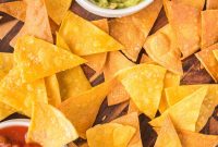 Crispy Baked Corn Tortilla Chips Recipe