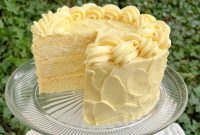 Lemonade Layer Cake Recipe with Bright Lemon Frosting