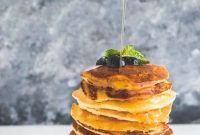 Keto Pancakes with Sugar-Free Maple Syrup