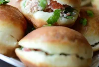 Tuna-Stuffed Pan-Fried Bread