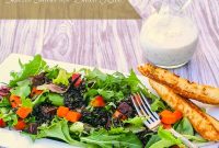 Black Rice Sunset Salad