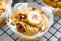 Moist Banana Oatmeal Muffins Recipe with Cinnamon