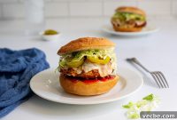 Crispy Air Fryer Chicken Sandwiches