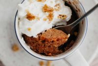 Carrot Mug Cake Recipe