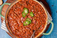 One-Pot Baked Beans with Ground Beef Recipe