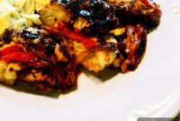 Italian-Style Stuffed Chicken with Balsamic Garlic Glaze