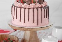 Decadent Chocolate Strawberry Layer Cake Recipe