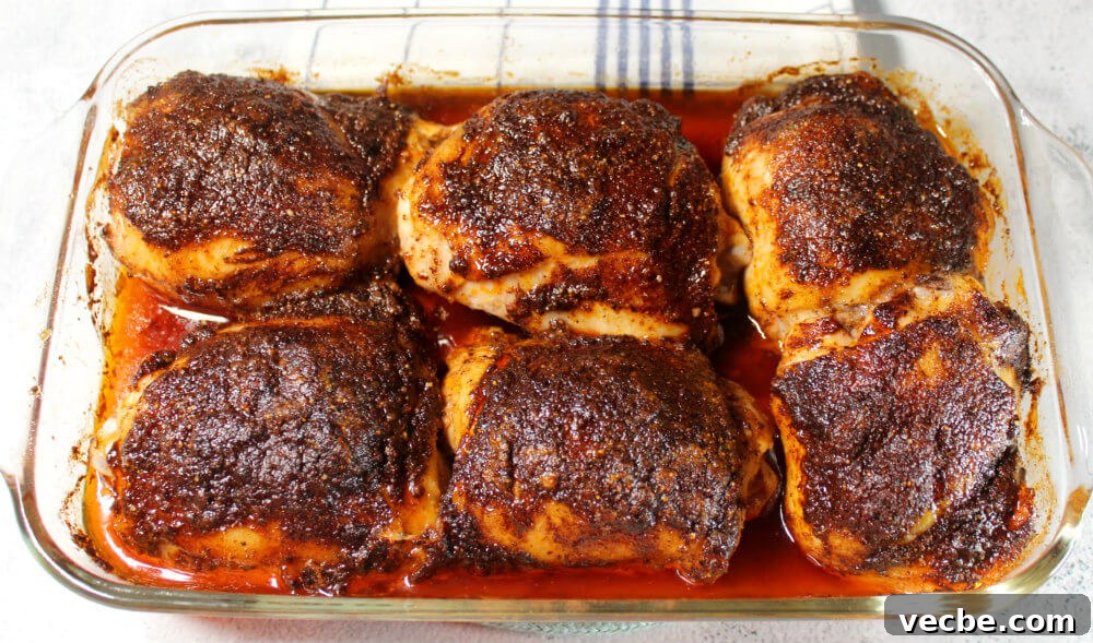 Low-Carb Cocoa Spice Rubbed Chicken Thighs Recipe 4 Low-Carb Cocoa Spice Rubbed Chicken Thighs3