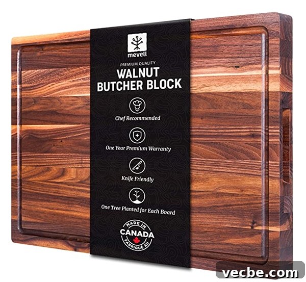 December Baking Club Challenge: 31 Days of Holiday Treats 3 Mevell Walnut Cutting Board