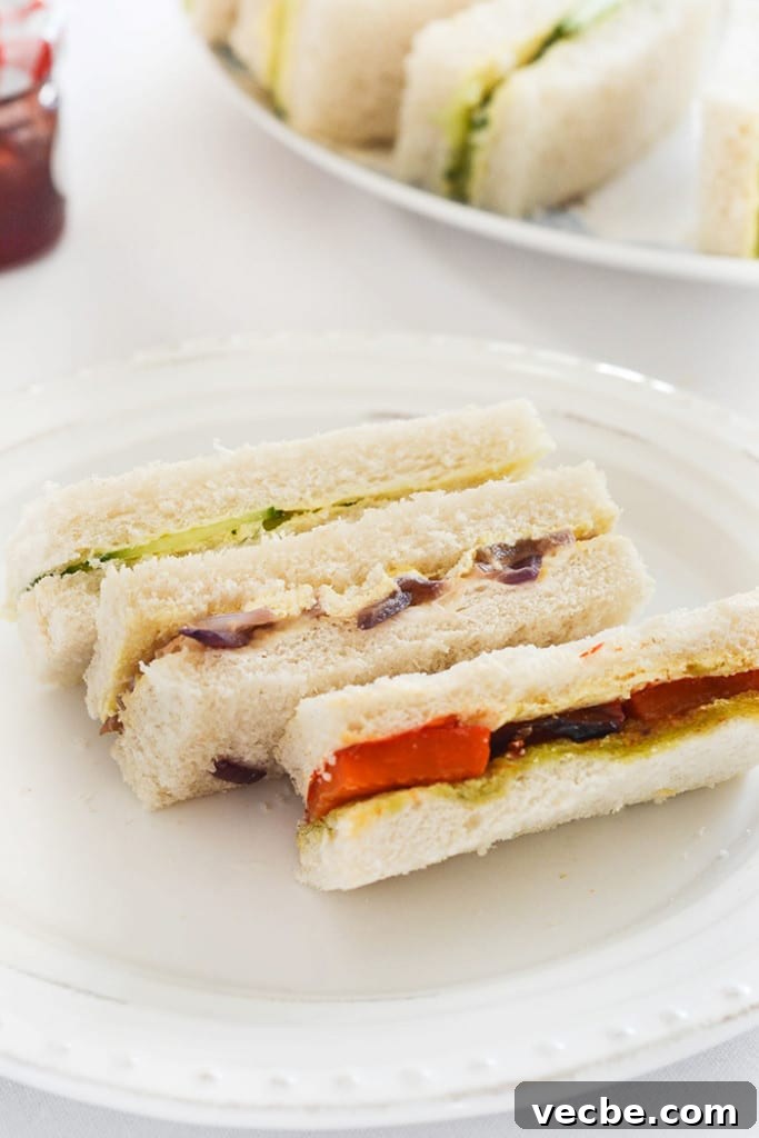 Vegan Tea Sandwiches for Afternoon Tea 4 Vegan Tea Finger Sandwiches | WallflowerGirl.co.uk #vegan