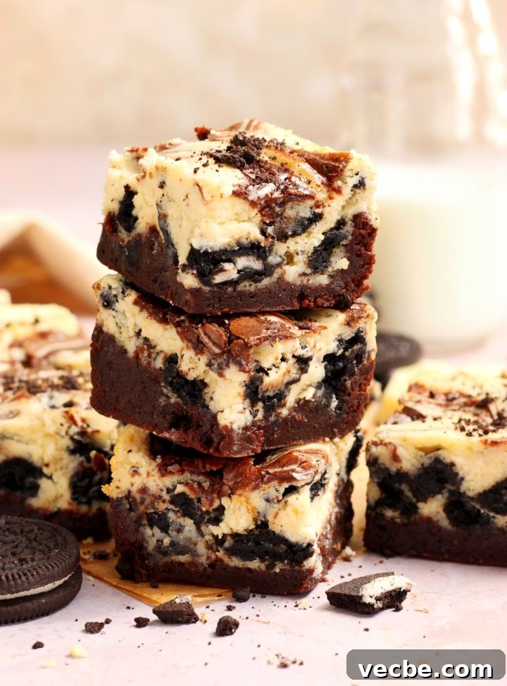 Oreo Cheesecake Brownies Recipe 9 oreo cheesecake brownies