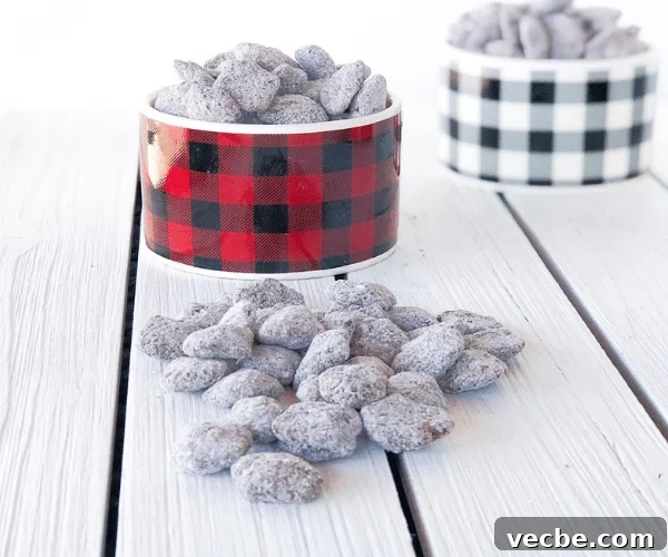 15 No-Bake Snack Recipes You Can Make in Minutes 6 Chex cereal coated in chocolate and pudding on a table.