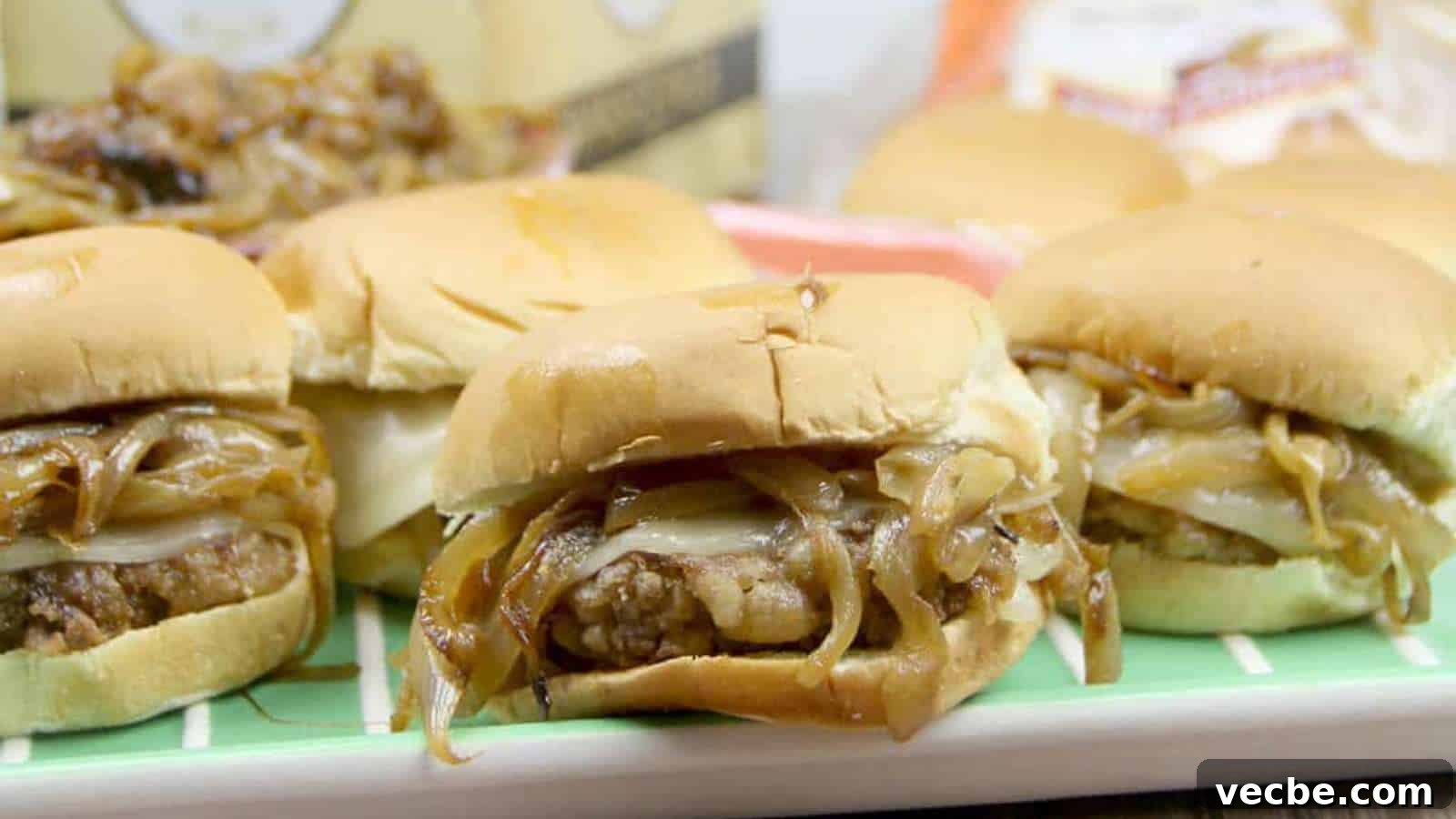 13 Juicy Slider Recipes with Bite-Sized Layers of Flavor 3 Country fried steak sliders with caramelized onions