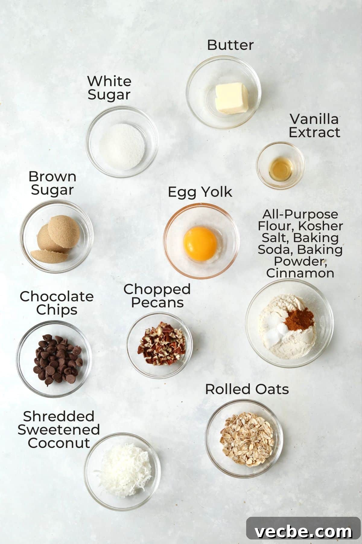 Single-Serve Cowboy Cookie Recipe for One - Small Batch 3 Ingredients to make single serve cowboy cookies.