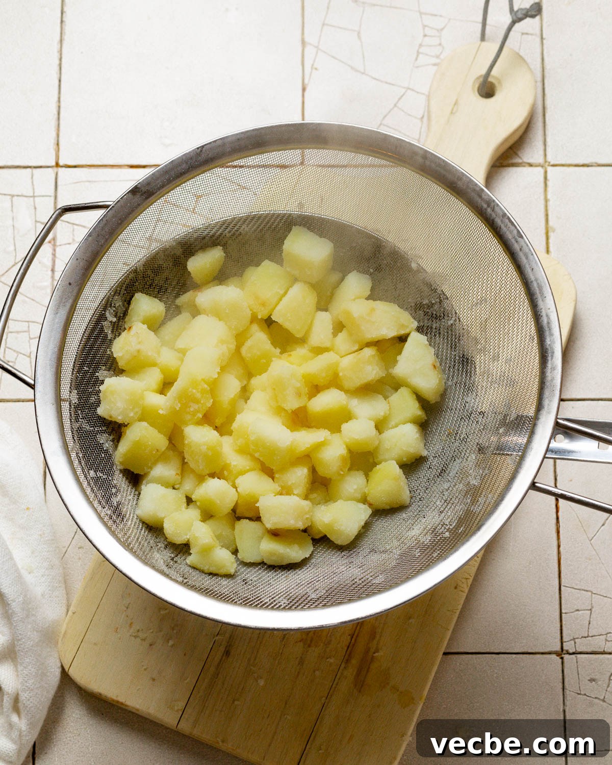 Classic Creamy Potato Salad with Hard Boiled Eggs Recipe 6 Boiled potato