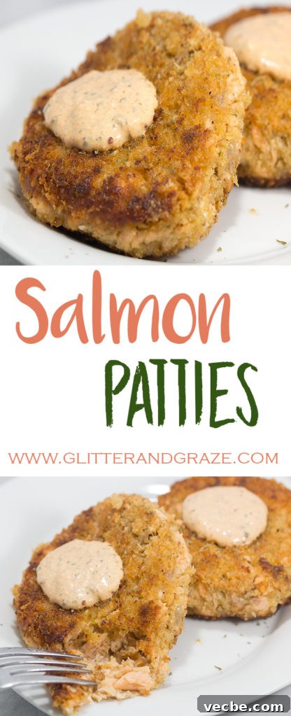 Crispy Salmon Patties with Fresh Herbs 8 salmon patties