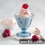 Easy Keto Strawberry Ice Cream