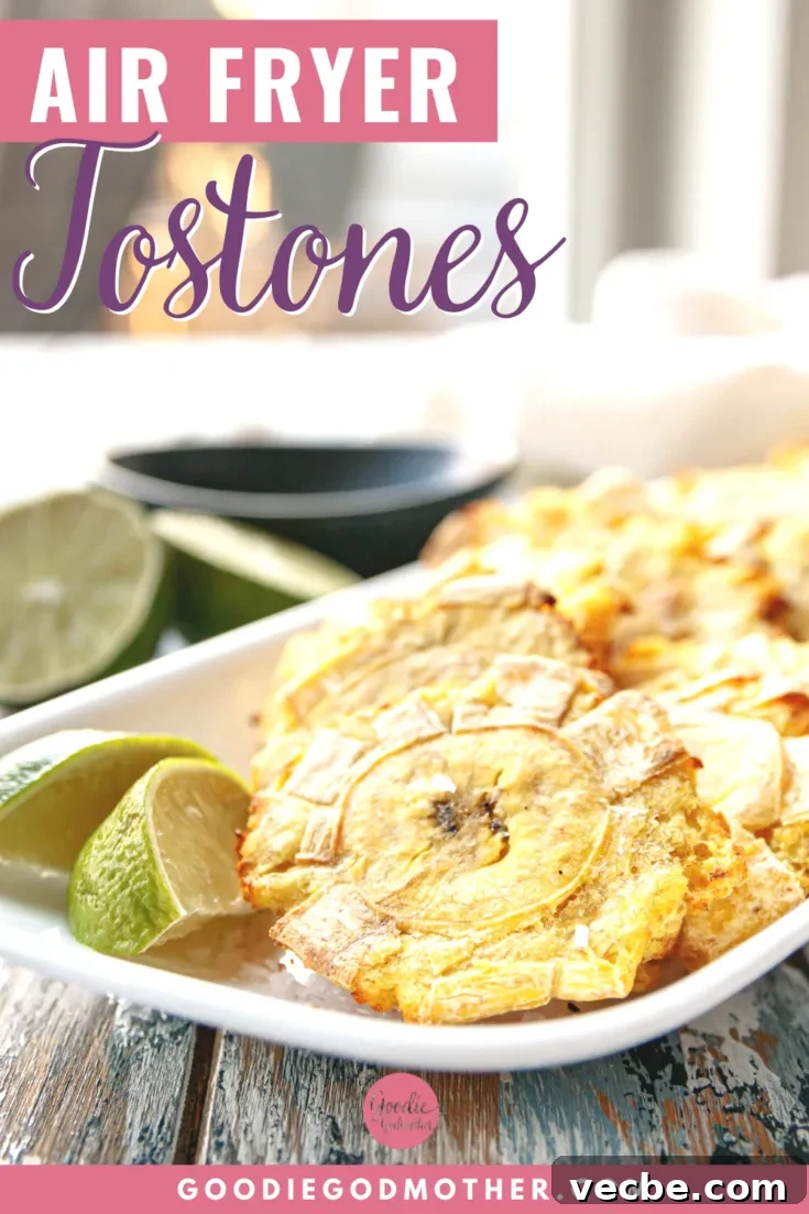 crispy air fryer tostones recipe image