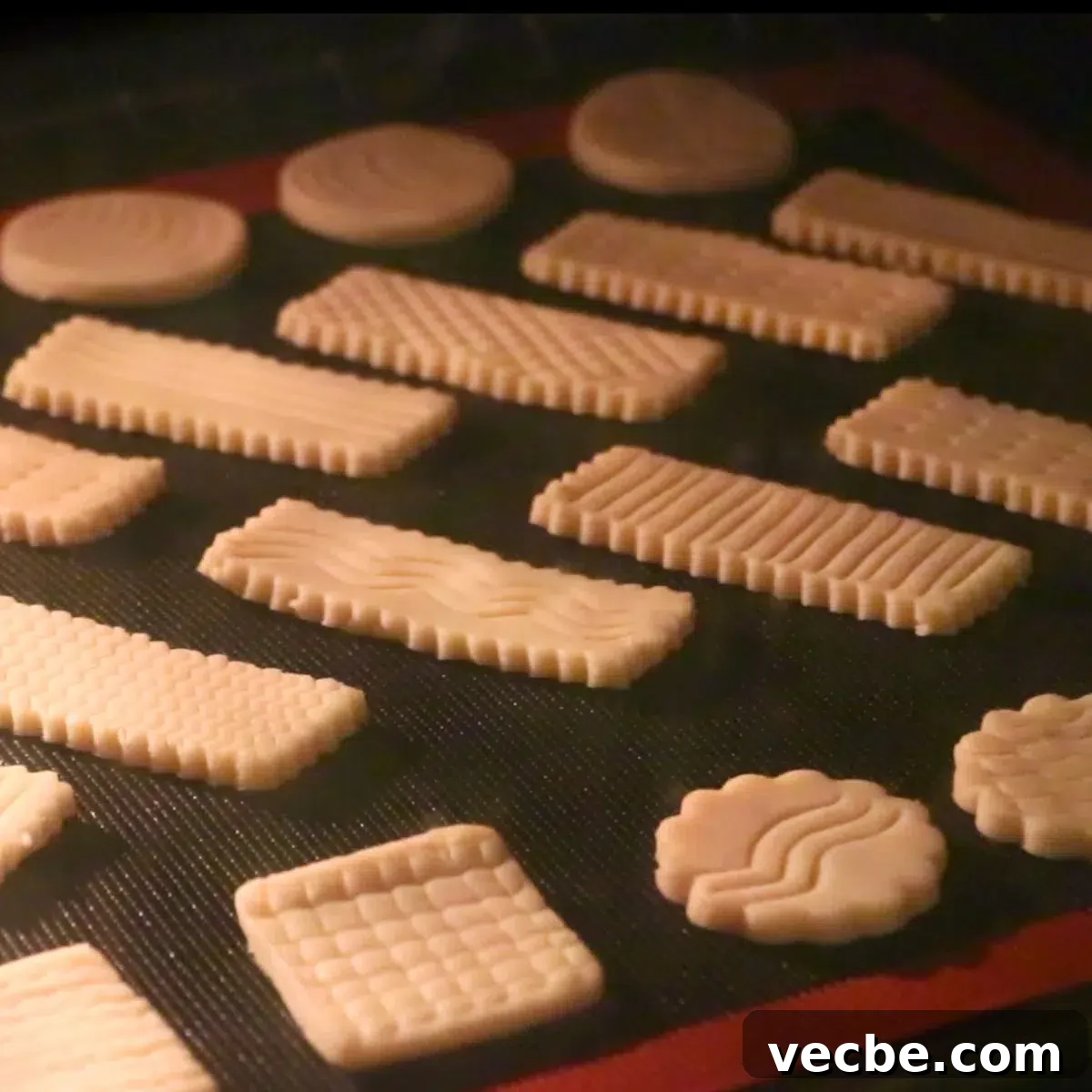 7 Pro Tips for Baking Bakery-Style Cookies Every Time 6 shortbread cookie dough in the oven