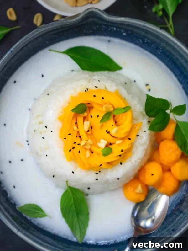 Mango sticky rice