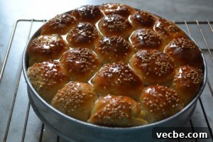Bake until golden and pour syrup