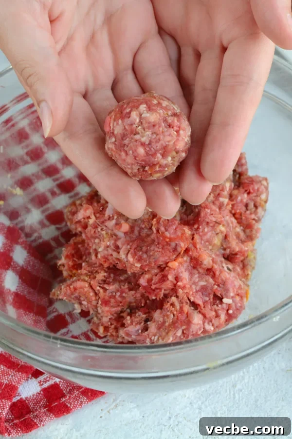 Keto Italian Meatballs in Marinara Sauce 3 pork and beef