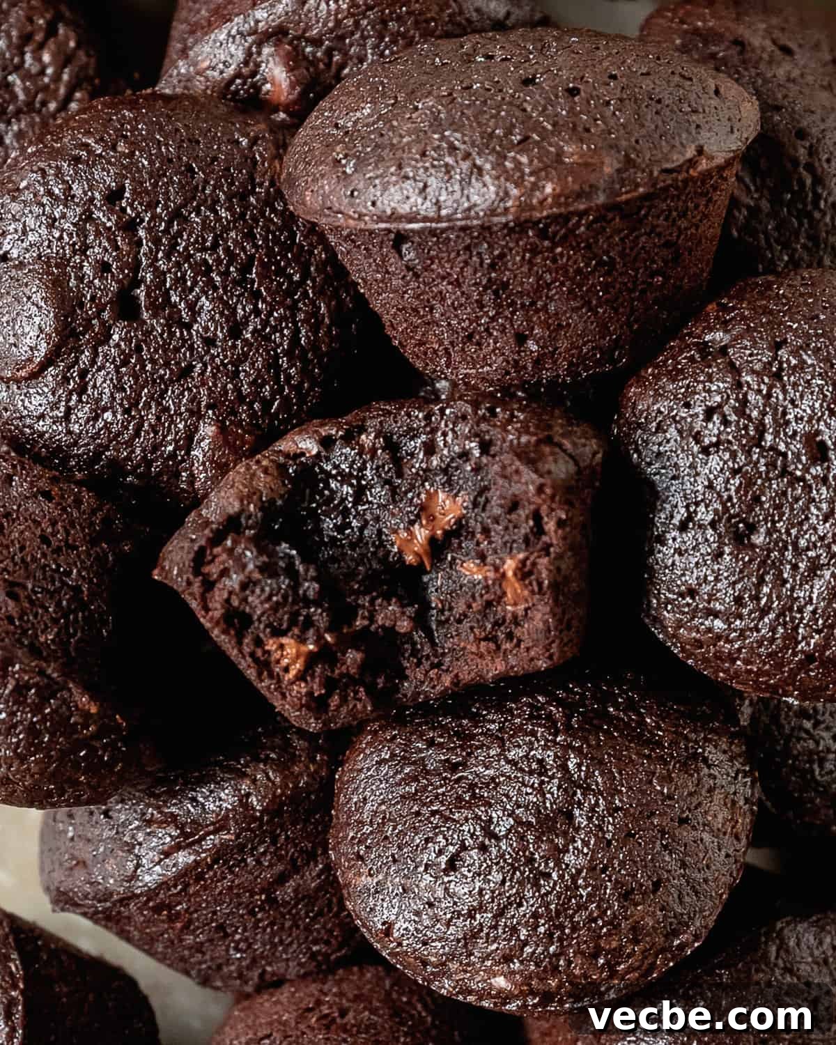 How to Make Fudgy Chocolate Brownie Bites 2 Brownie Bites