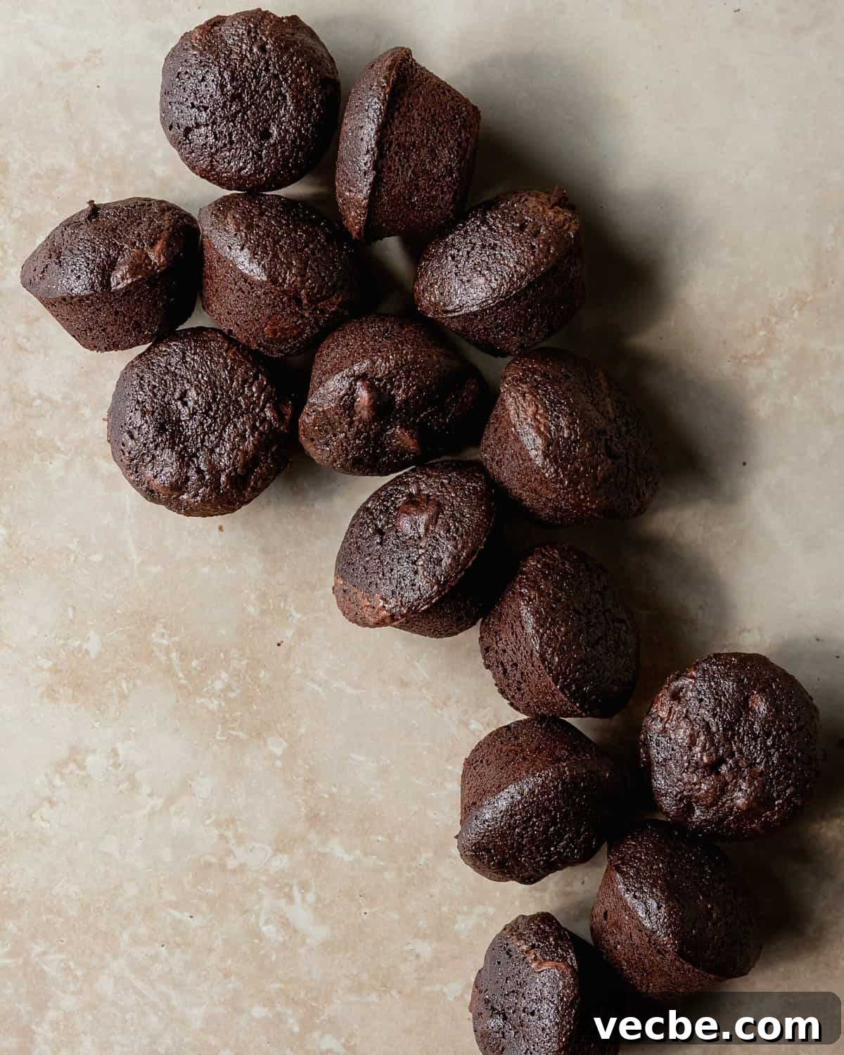 How to Make Fudgy Chocolate Brownie Bites 4 Brownie Bites