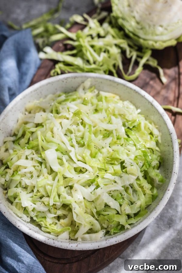 Low-Carb Keto Cabbage Noodles Recipe 2 Buttery Cabbage Noodles are a great low carb keto noodle replacement.