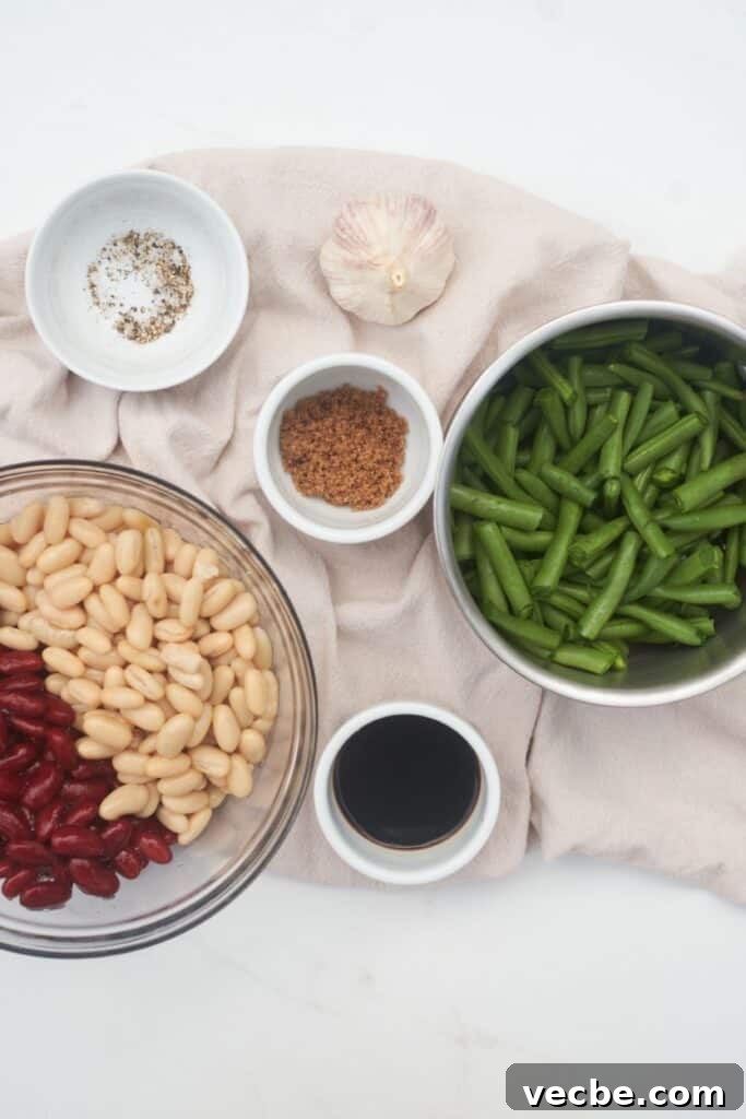 Three-Bean Salad Recipe with Zesty Vinaigrette 3 img 18186 2