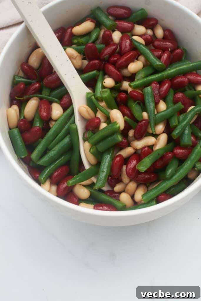 Three-Bean Salad Recipe with Zesty Vinaigrette 8 img 18186 8