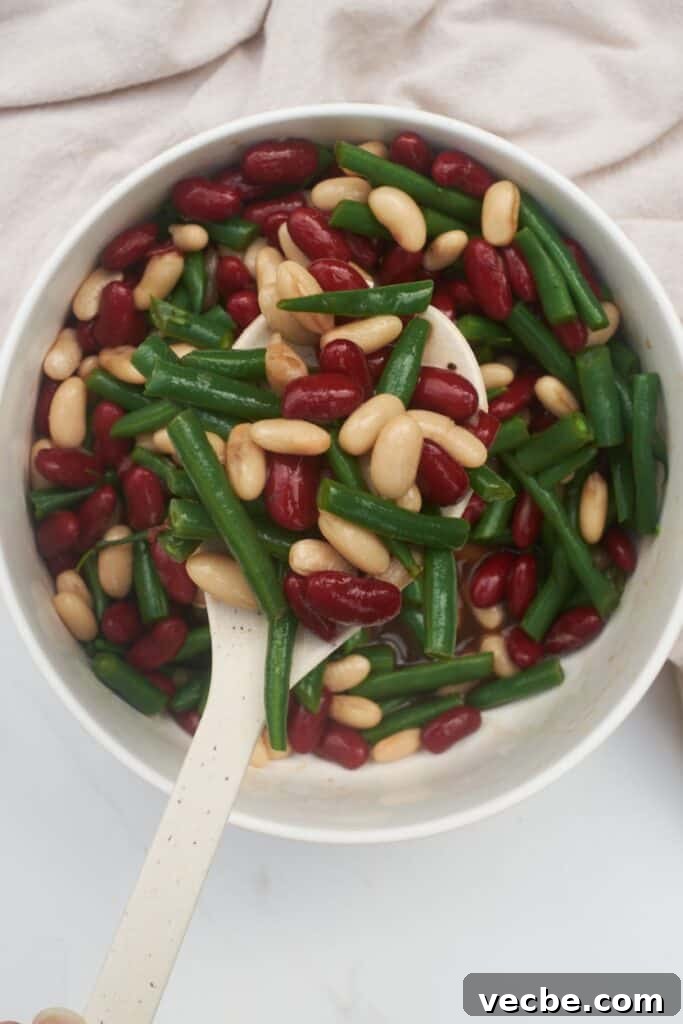 Three-Bean Salad Recipe with Zesty Vinaigrette 9 img 18186 9