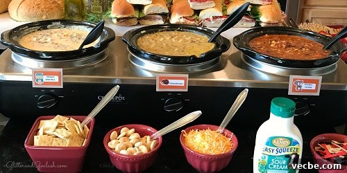 Woodland Friends Birthday Party Ideas for Kids 14 Soup buffet