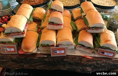 Woodland Friends Birthday Party Ideas for Kids 16 Sandwich selection