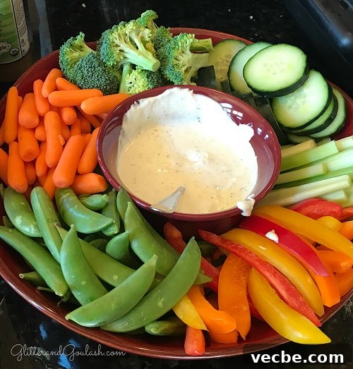 Woodland Friends Birthday Party Ideas for Kids 19 Veggie platter