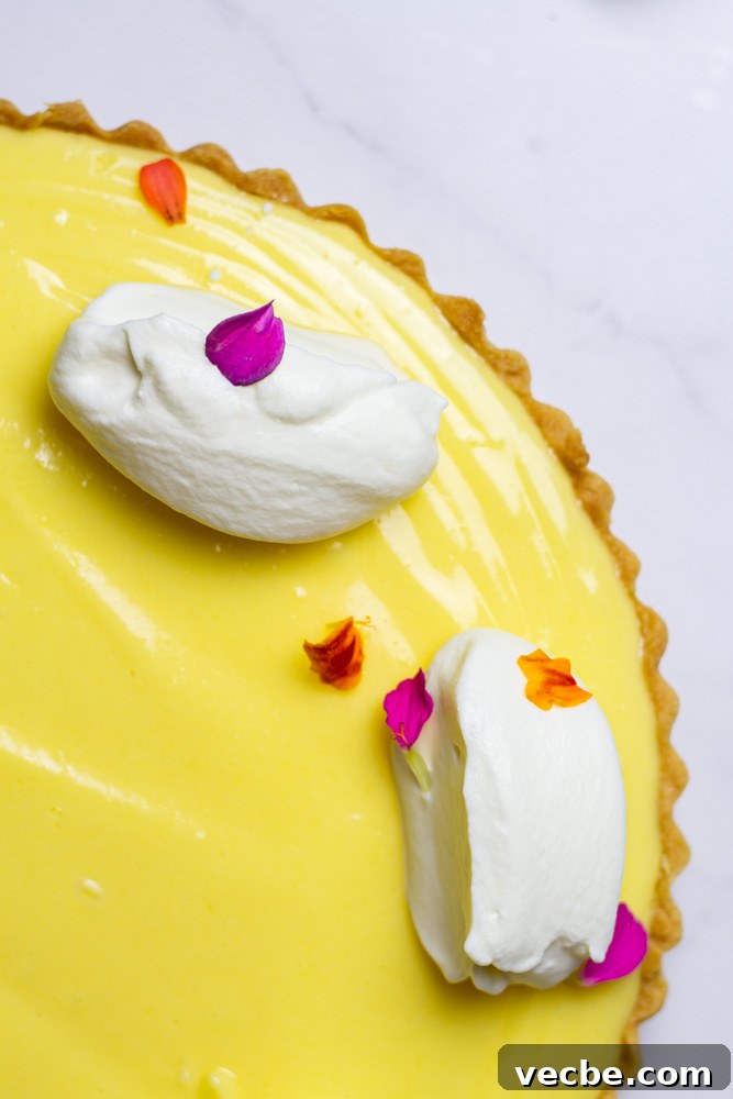 Lemon Tart Recipe with Buttery Shortcrust Pastry 11 lemon tart