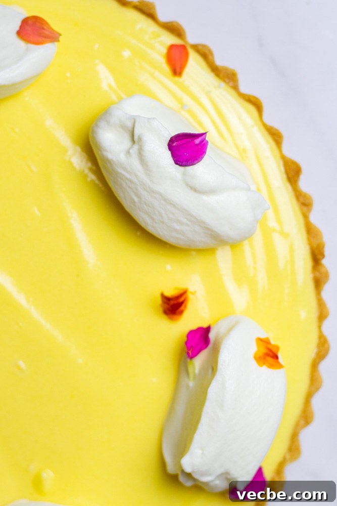 Lemon Tart Recipe with Buttery Shortcrust Pastry 3 lemon tart