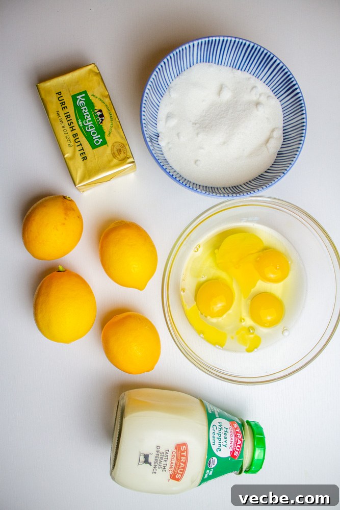Lemon Tart Recipe with Buttery Shortcrust Pastry 10 lemon tart ingredients