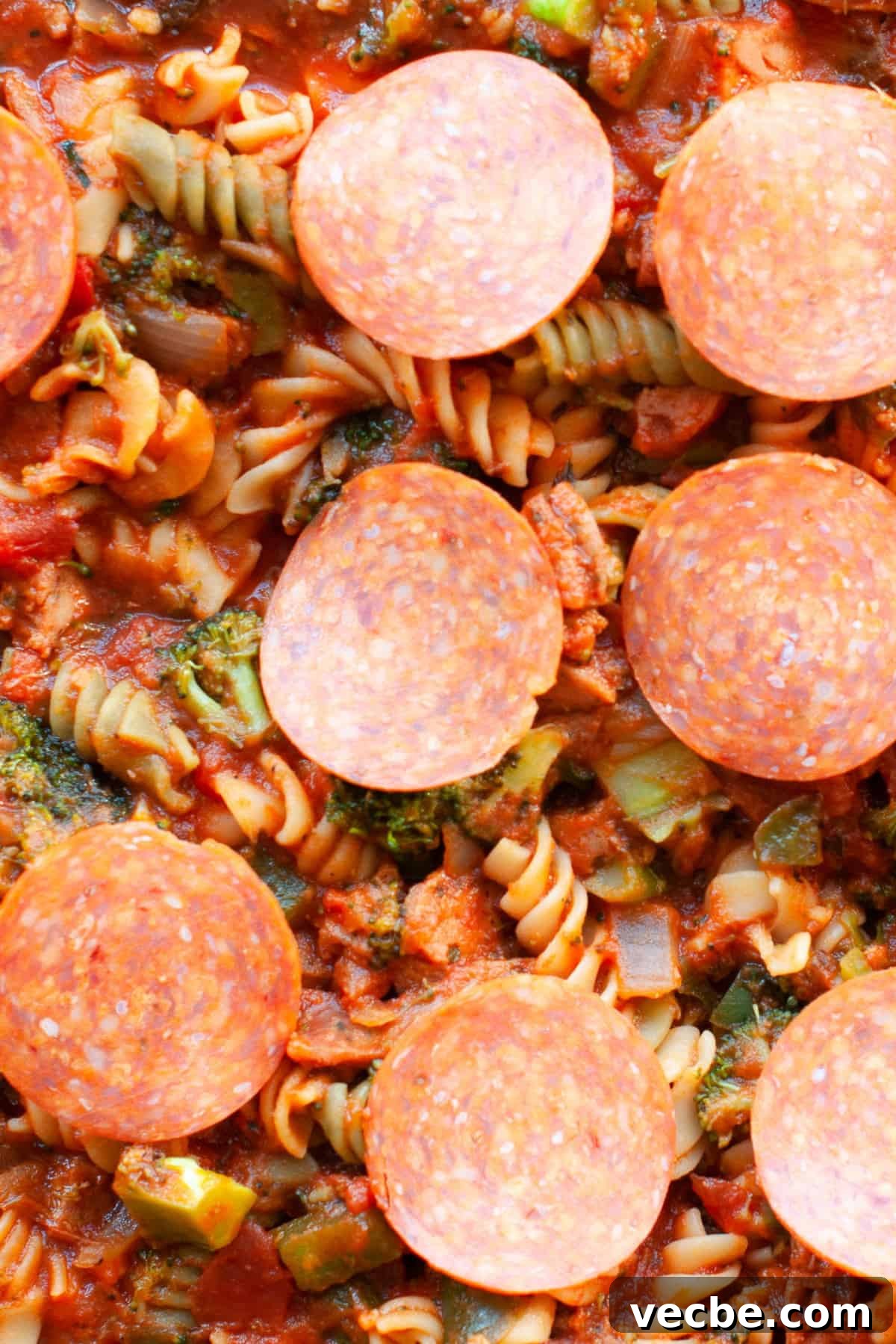 One-Pan Cheesy Pizza Casserole Recipe with Pepperoni 5 healthy pizza casserole