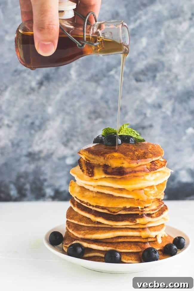 Keto Pancakes with Sugar-Free Maple Syrup 2 Keto Pancakes with maple syrup