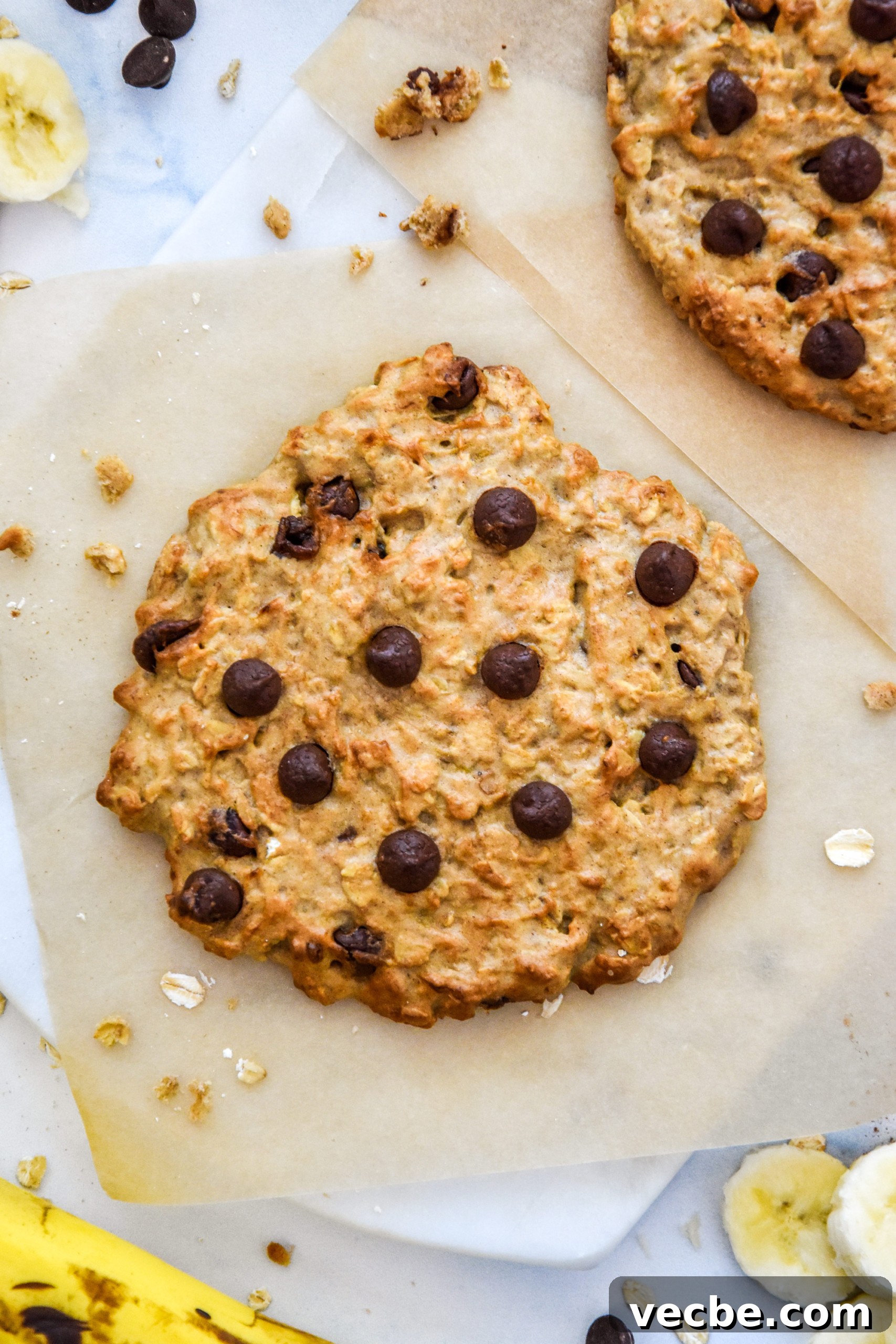 Chocolate Chip Banana Bread Baked Oatmeal Recipe 9 Air Fryer Banana Oatmeal Cookie For One