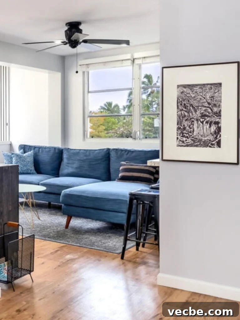 Unit 3 Waikiki Beach Loft Near Restaurants 2 A peek inside the Waikīkī Beach Loft Near Restaurants property available to book on Airbnb and VRBO.