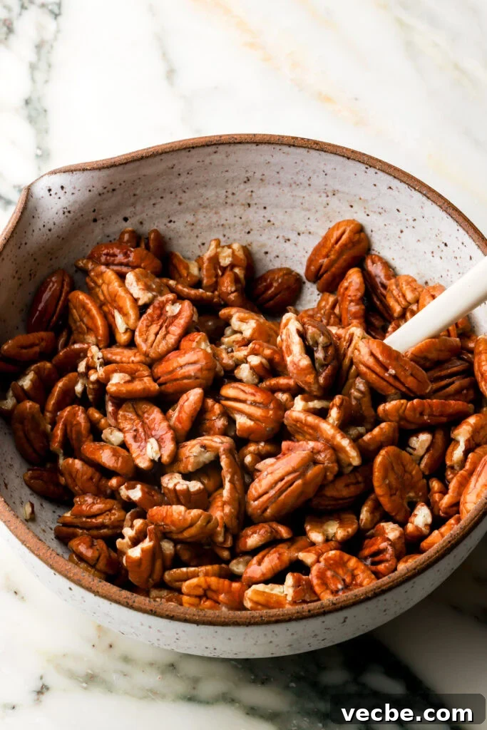Southern Praline Pecans Recipe 4 pecans tossed with egg whites