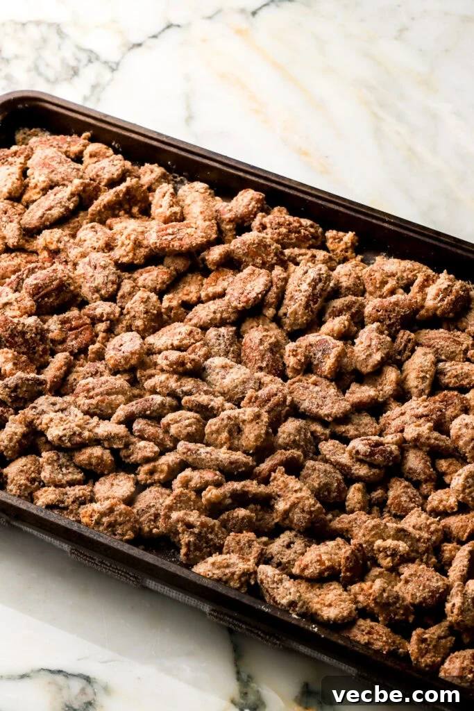Southern Praline Pecans Recipe 6 praline pecans finished baking